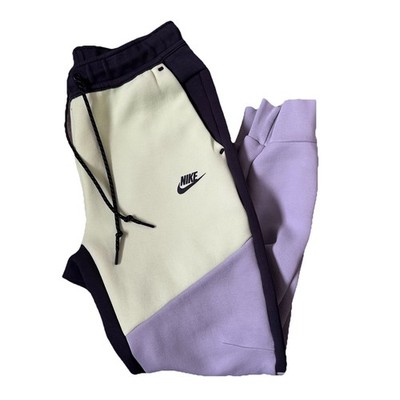 NIKE TECH FLEECE ATHLETIC JOGGERS SWEAT PANTS LIME GREEN GREY BLACK SZ M (17)