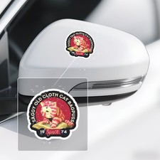 Bagpuss, The Saggy Old Cloth Cat Vinyl Sticker, for Laptops, Motorcycles, Cars