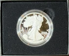 2022-W $1 Proof American 1oz Fine Silver Eagle Coin OGP & COA #44846