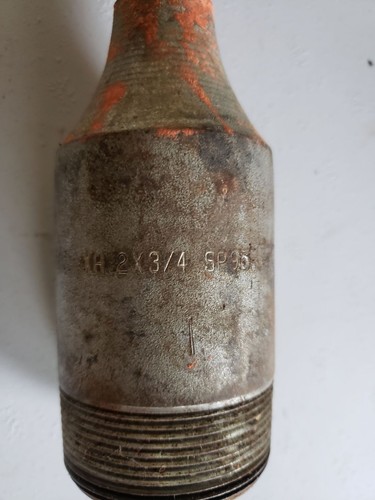 2" x 3/4" XH Galvanized Concentric Swage Tube Pipe Fitting SP95 Concrete Lifting