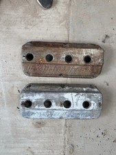 Chrysler Firepower Hemi Valve Covers Pair 331 354 392 Mopar Oem Barn Find