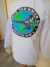 Tusah World Taekwondo~ Master Kims Size 2(160cm) Sparring Uniform