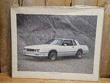 1985 Monte Carlo SS Poster Print VTG Power Graphics NOS 20”x16” Rare HTF!!!