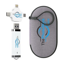 ThePhotoStick  Omni 64GB  Protective Case  Secure  Case, Black  Gray