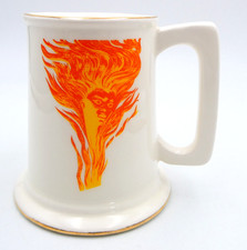 VOLCANO HOUSE Mug Stein Tankard Hawaii Volcanoes National Park Tiki MCM Vintage