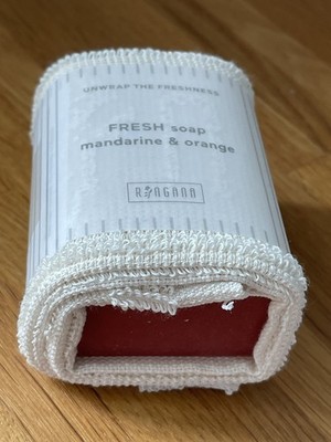 Ringana FRESH soap mandarine & orange Seife Handtuch MHD 02/2027 NEU OVP