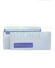 100 Cashier Depot - 10 Business Envelopes with Left Window, 4 1/8 x 9 1/2 In...