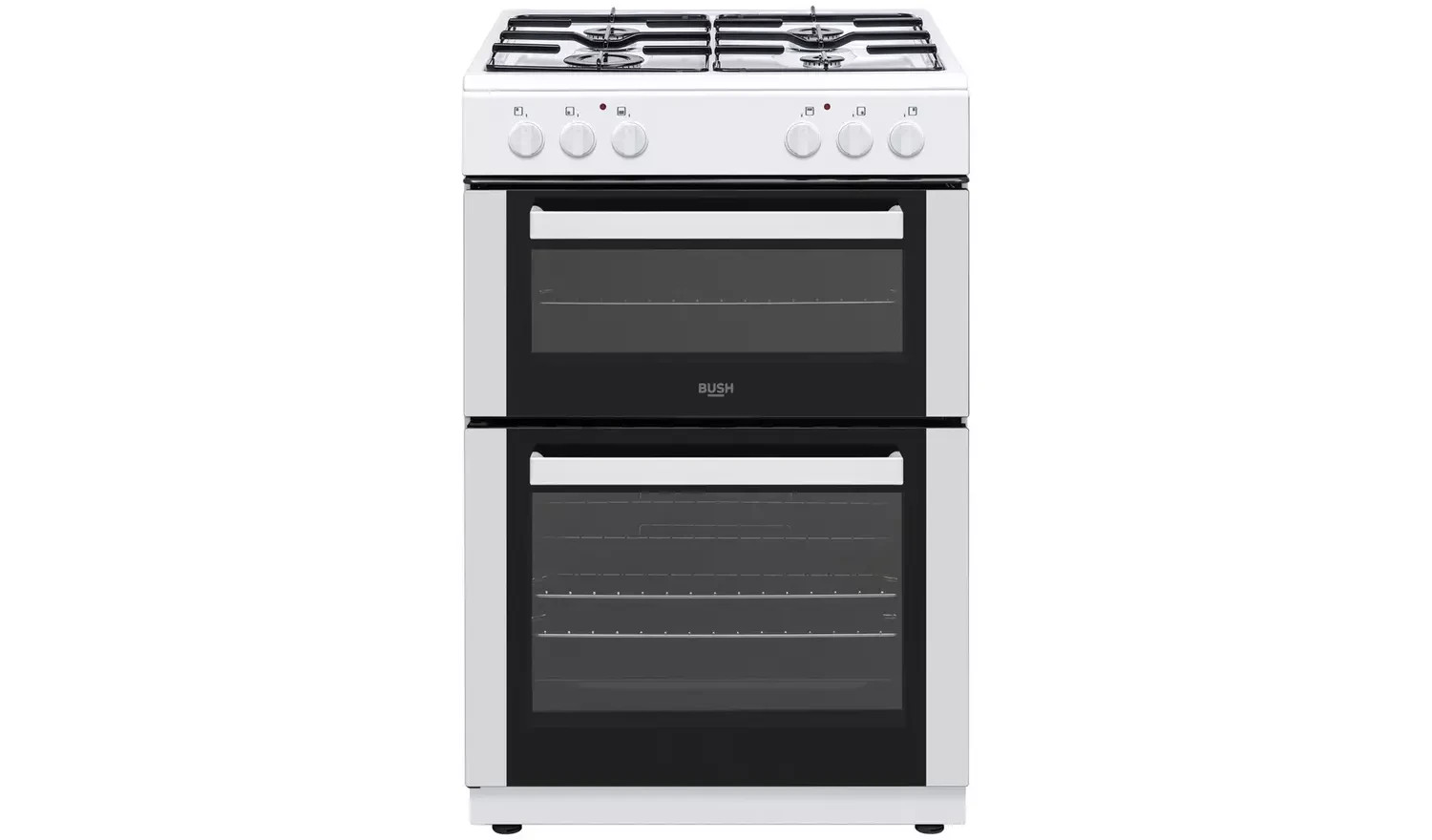 Bush CTFS60DFCW Dual Fuel Cooker - White