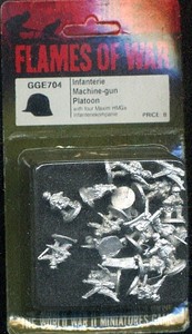 Machine gun platoon WWI German 15mm GGE704 Great War Austrian Spandau MG08
