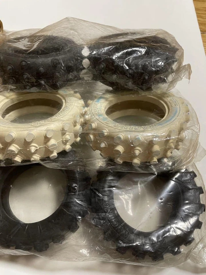 [New/] Tamiya RC Electric Car Front Tire 6-Piece Set - Image 3 of 4