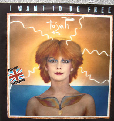 7'' 1981 KULT IN MIMT- ! TOYAH : I Want To Be Free