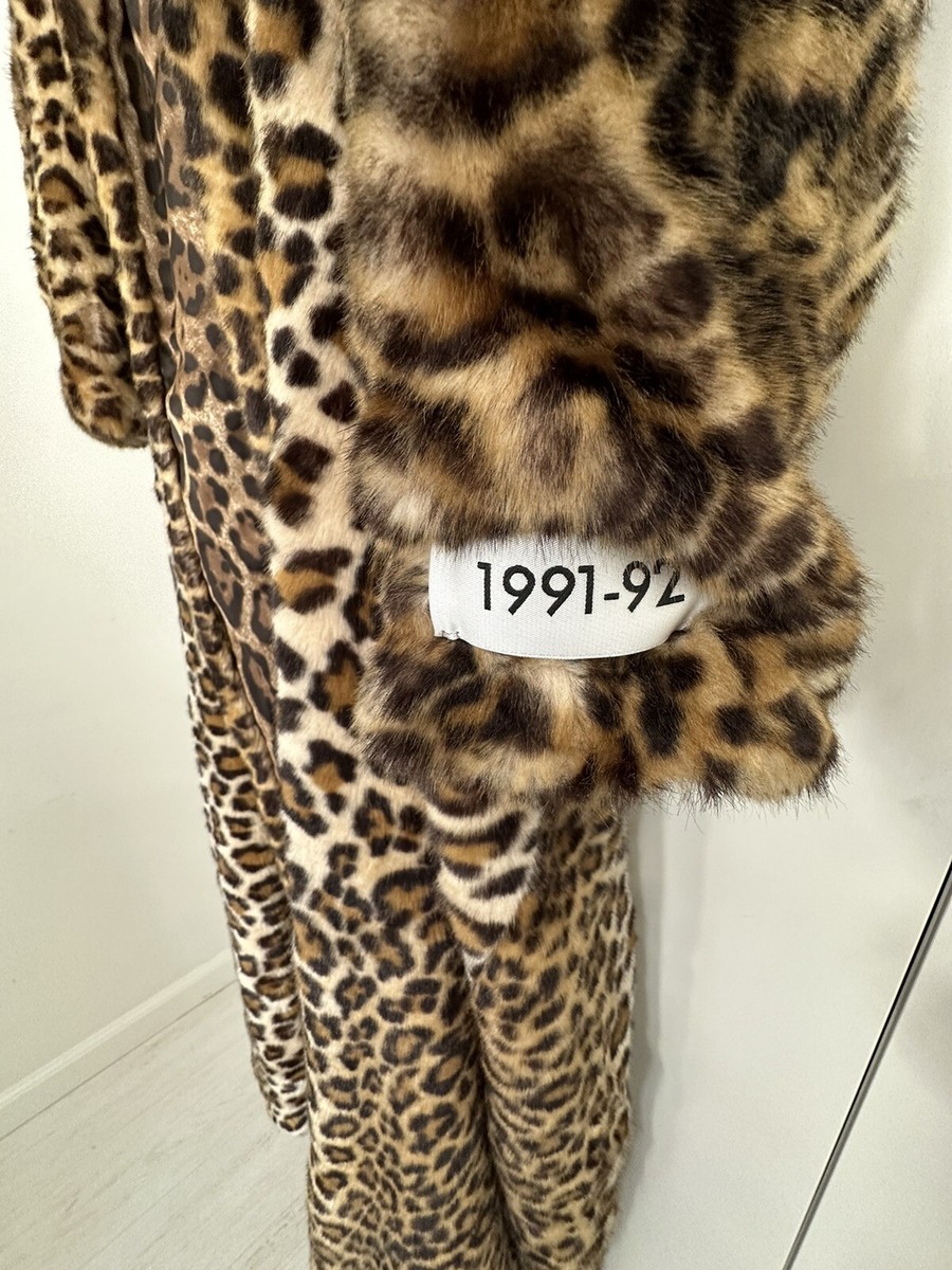 KIM x Dolce & Gabbana Leopard Print Faux Fur Floor Length KIM x Dolce & Gabbana Leopard Print Faux Fur Floor Length