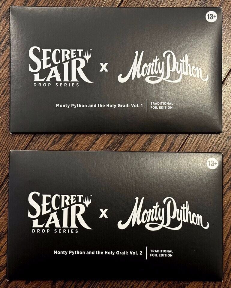 Monty Python And The Holy Grail Vol 1 & 2 FOIL SECRET LAIR Monty Python And The Holy Grail Vol 1 & 2 FOIL SECRET LAIR