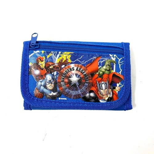 Marvel Avengers Wallet Kids Coin Bag Tri-Fold Boy Licensed Product - Picture 15 of 25