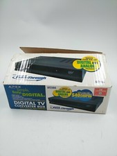 Apex DT250A Digital TV Converter Box with Analog Pass Through New Open Box