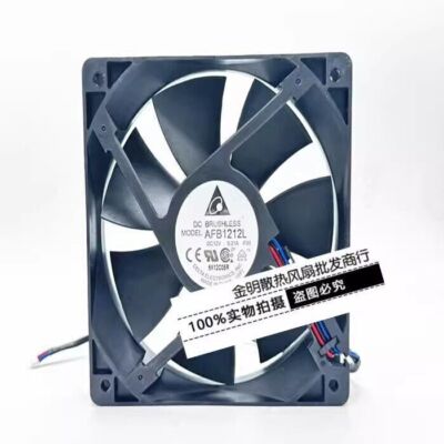 1 Pc. New AFB1212L-FOO 12025 DC12V 0.21A 12CM 3-Wire Cooling Fan