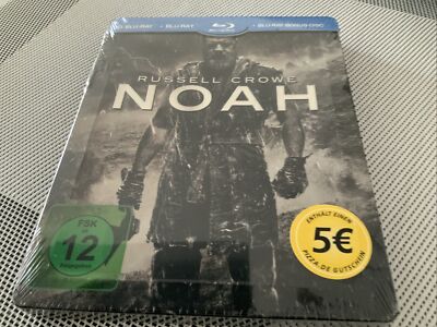 NOAH - STEELBOOK EDITION - 3D + 2D + BONUS DISC - 3 BLU-RAY  NEU#