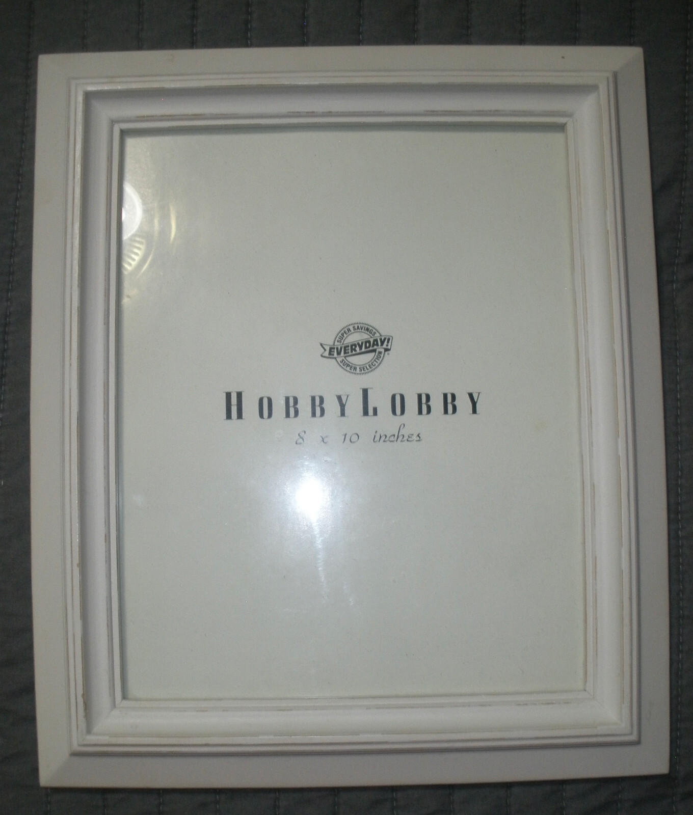 Hobby Lobby Distressed White Wood Photo Frames 8