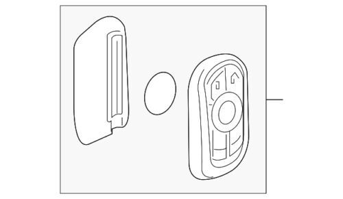 Transmisor de entrada sin llave para GM Buick Envision Essence 2016-2020 (N/P 13532385)