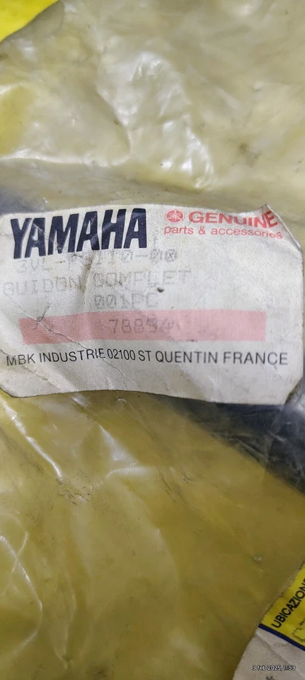 MBK  BOOSTER MANUBRIO ORIGINALE NUOVO 1993 CODICE RICAMBIO 3VL-F6110-00 - Imagen 3 de 4