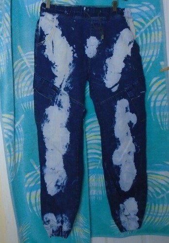 Jeans 32 x 32 Acid Wash Denim 