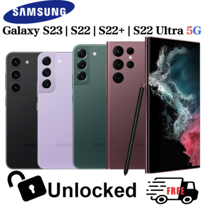 NEW Sealed Samsung Galaxy S23/S22/S21 5G All Series Unlocked All Colors & Memory