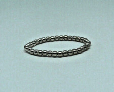 2mm Sterling Silver Beaded Ring