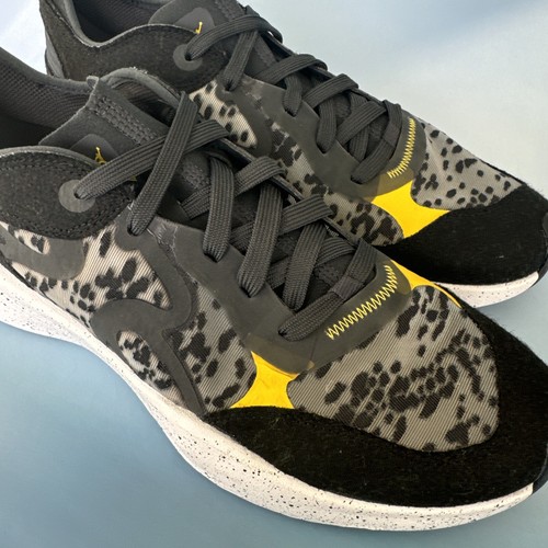 Nike Jordan Delta 3 Low Men's Sneakers DN2647-007 Sz 9.5 Black Yellow - Picture 3 of 6