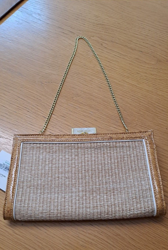 Bolso de mano NINE WEST beige mujer elegante - Imagen 4 de 6