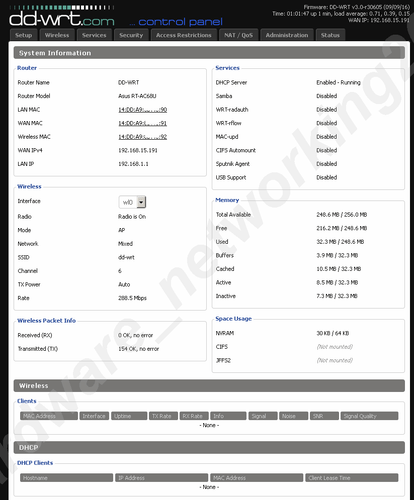 Asus RT-AC68U AC1900 Wireless Router DD-WRT VPN Firmware. Can setup VPN service - Picture 2 of 5