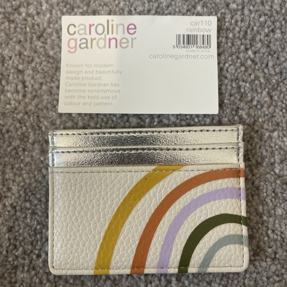 Caroline Gardner Rainbow Card Holder eBay