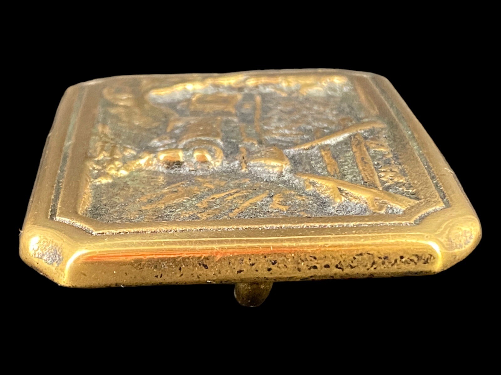 Tech Ether T.E. Express Solid Brass Belt Buckle T… - image 4