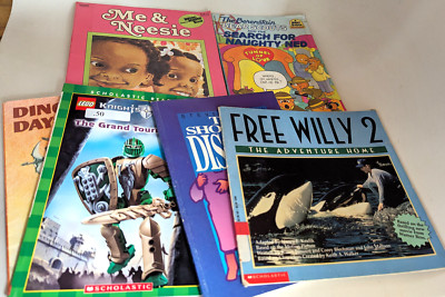 T-29 A selection of 6 paperback books  adventures - for kids of all kinds!