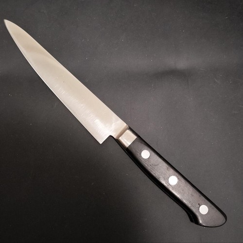 Aritsugu Japanese Kitchen Petty Knife Blue Steel Super 145mm Sharpened - Picture 3 of 8