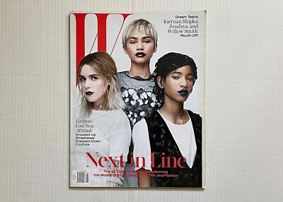 W Magazine   April 2016   Kiernan Shipka   Zendaya   Willow Smith