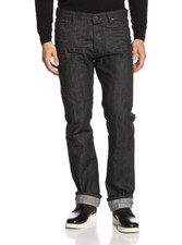 Public School Crinoline Raw Selvedge Mens Straight Jeans MADE IN USA $390 New 34
