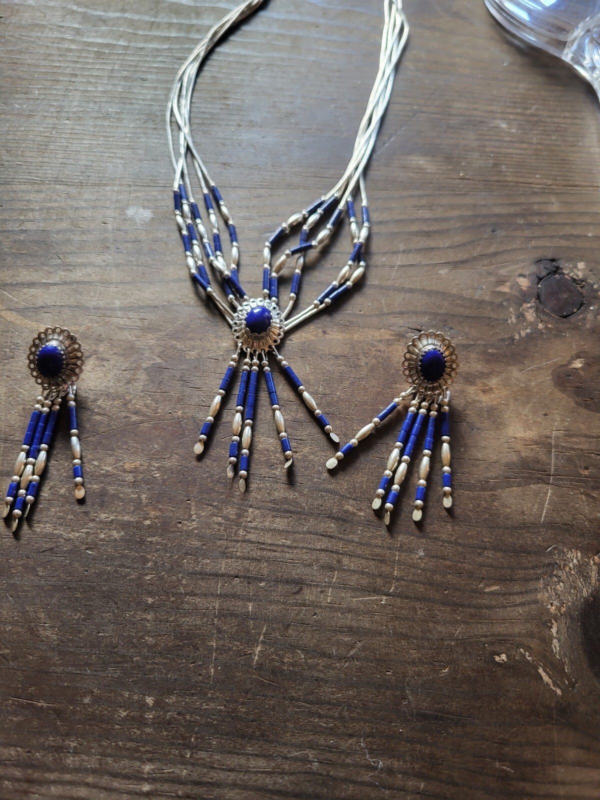 Zuni Native American Indian Liquid Sterling Silver L… - Gem