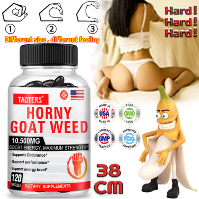 Horny Goat Weed Capsules  Supports Endurance & Performance Balance Energy Levels