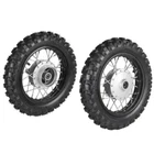 2.50-10 Tire Rim Wheel Front & Rear Set Dirt Bike CRF50 TT50 XR50 Drum Brake