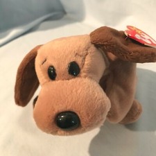Bones Dog 4001 Dog Ty Beanie Baby 1993 PE Retired 15.99