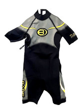 BODY GLOVE Green/Black Warm 2/1MM SHORTY WETSUIT Surf Swim Beach Sz Men's M/L