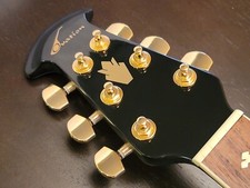 Guitar Headstock Design 2 Set Vinyl Decals Inlays for Any Guitar 30 Colors 