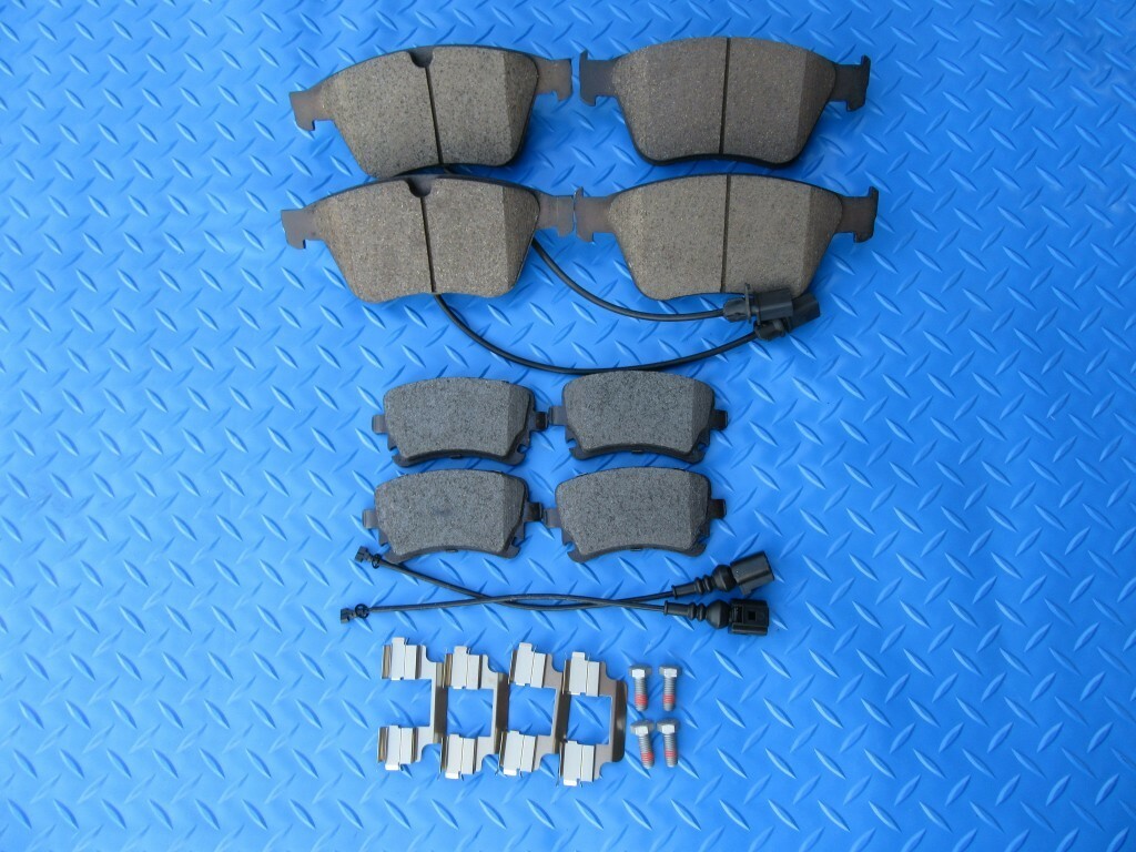 Bentley Continental GT GTC Flying Spur front rear brake pads LOW DUST #9126