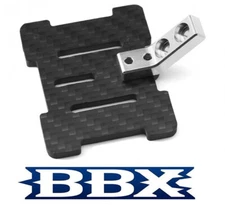 Carbon Fiber ESC Plate Aluminum 7075 Mount For 1/10 TAMIYA BBX BB-01 Buggy 58719