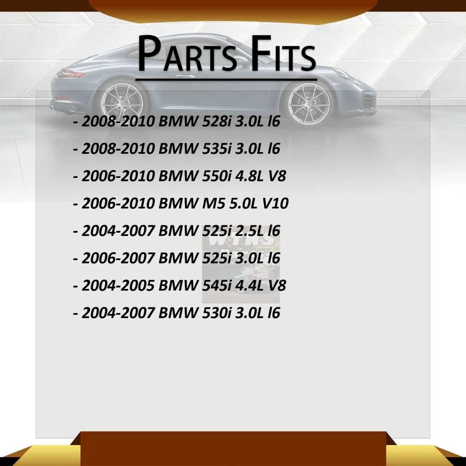 2x Brazos de control inferiores delanteros izquierdos para BMW 530i 2004 2005 2006 2007 Foto 2 de 4