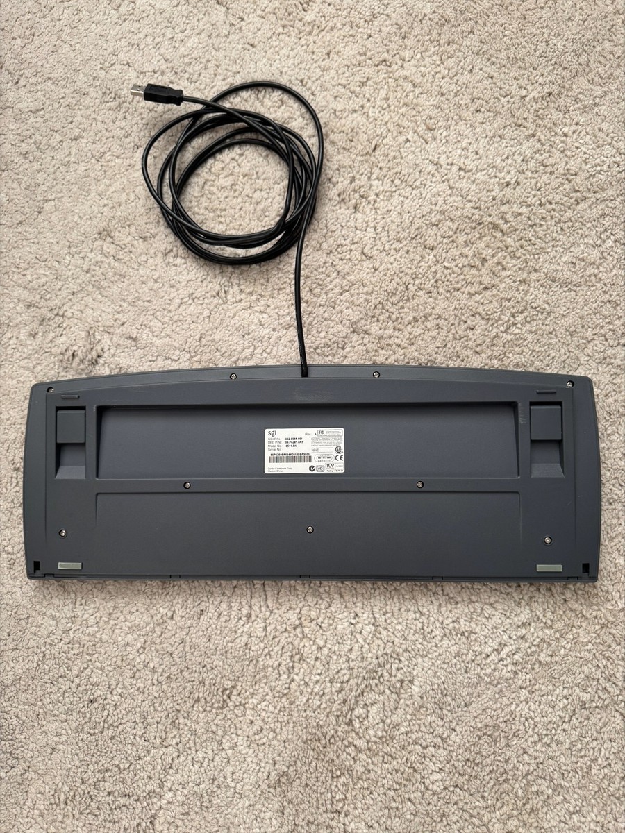 Silicon Graphics SGI Keyboard USB P/N 062-0066-001 Model No: 6511