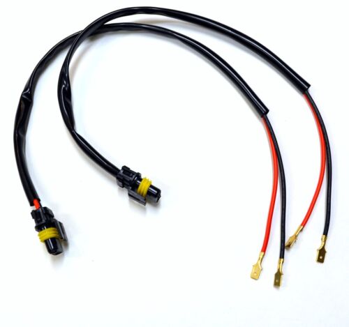 Hid Kit Extensión Alambre H3 Dos Arnés Niebla Luz Bombilla Reparar Conector - Imagen 2 de 6