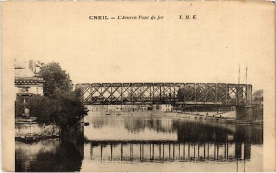 AK Creil Eisenbrücke (1185875)
