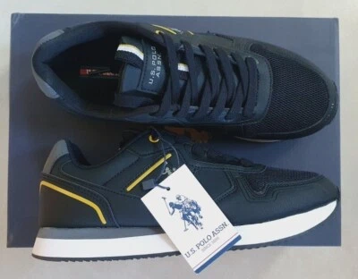 Baskets noires neuves US Polo ASSN. - Photo 1/4