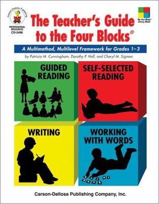 Teach My 4種類 Teacher's Guide to the Four Blocks®, Grades 1 - 3 (Four-Blocks